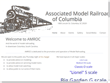 Tablet Screenshot of amroc.org